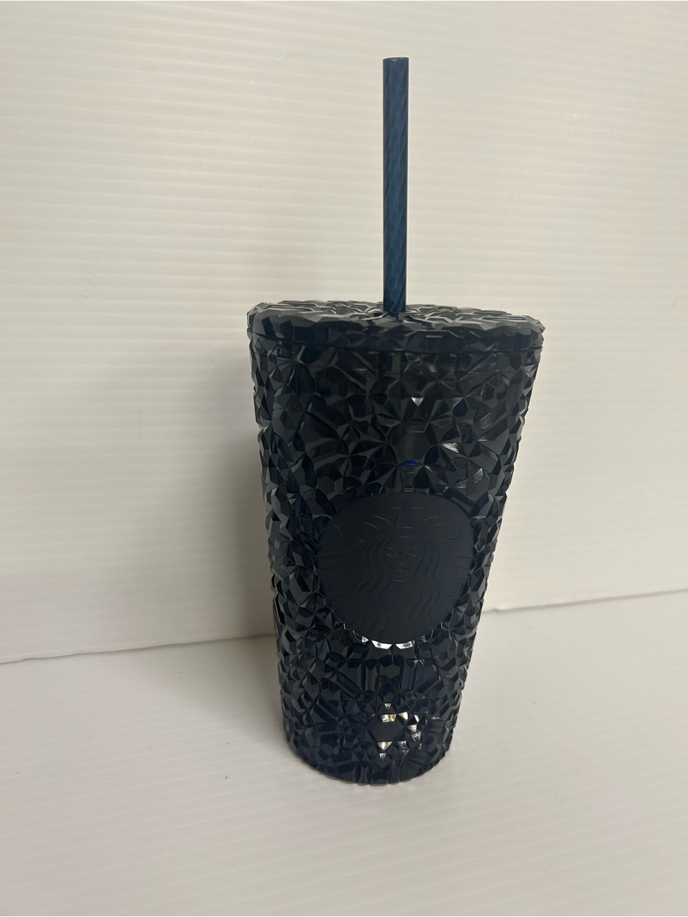 Starbucks 2024 16oz Grande Gemstone Tumbler Royal Navy Midnight Blue Holiday NEW